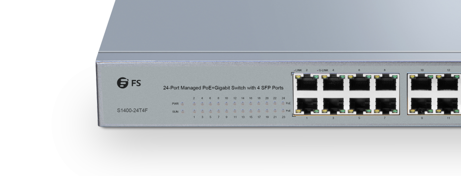 24 Port PoE Switch