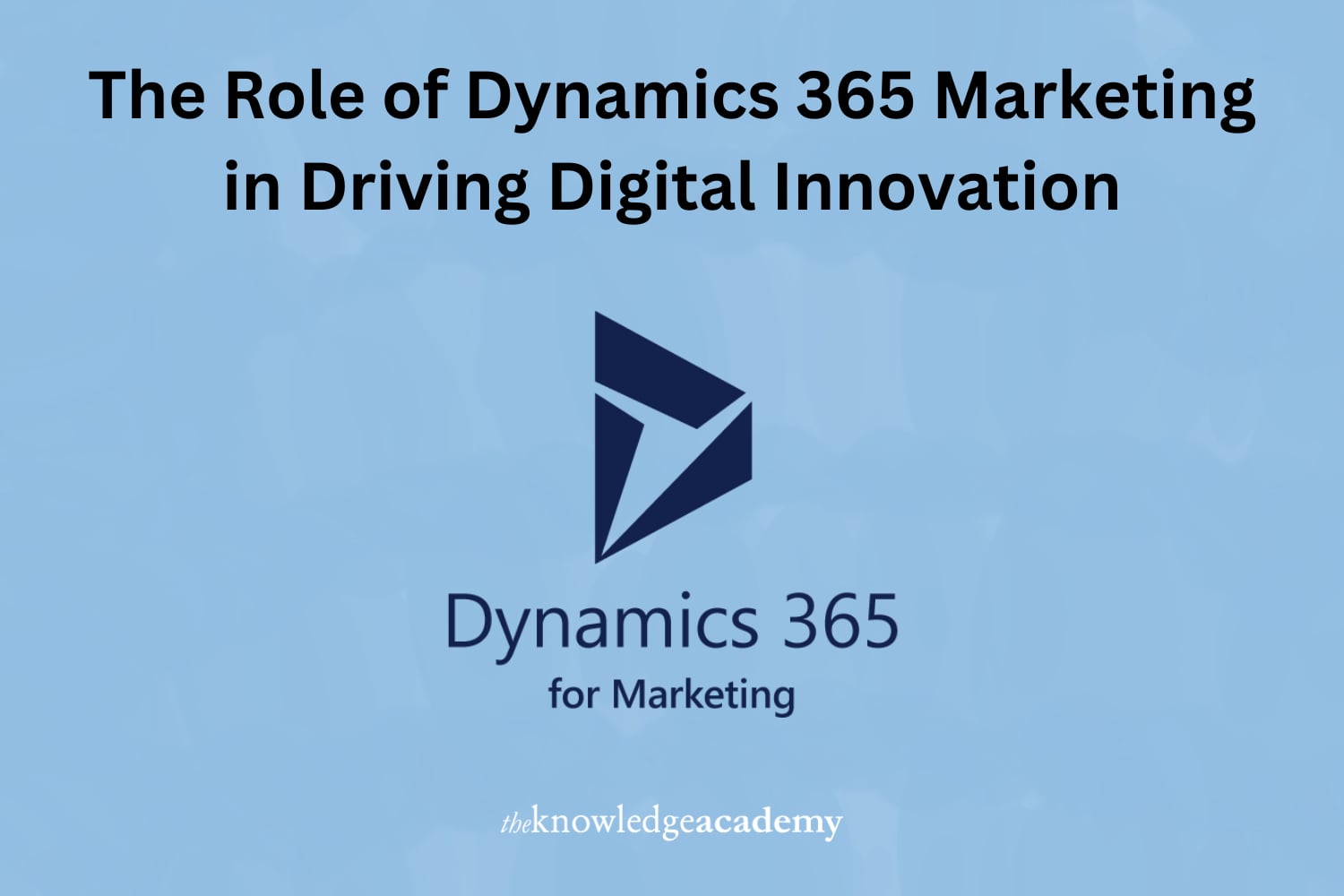 Dynamics 365 Marketing